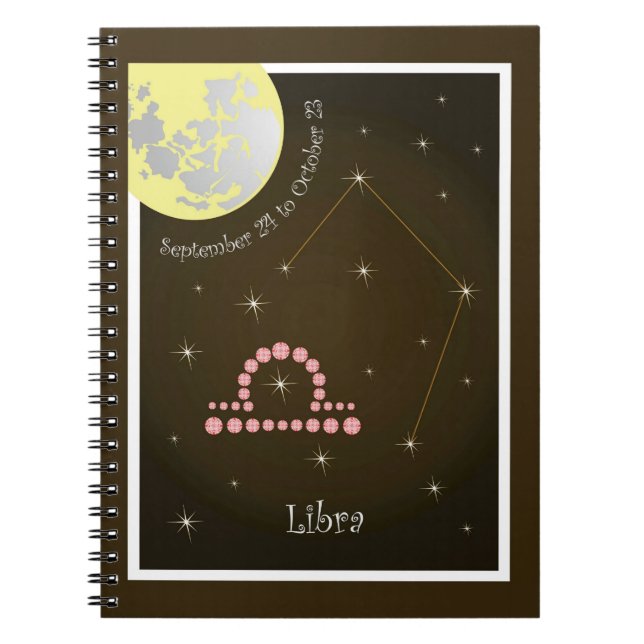 Cuaderno Libra Septiembre 24 a Octubre 23 Notizheft (Frente)