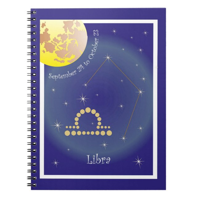 Cuaderno Libra Septiembre 24 a Octubre 23 Notizheft (Frente)