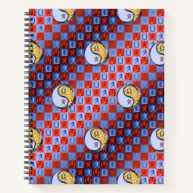 Cuaderno Libra & Tigre de Fuego (Anverso)