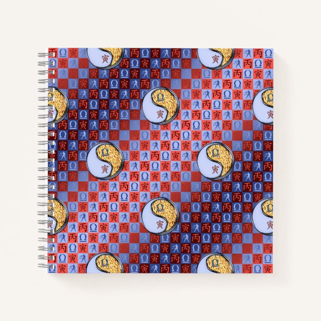 Cuaderno Libra & Tigre de Fuego (Anverso)