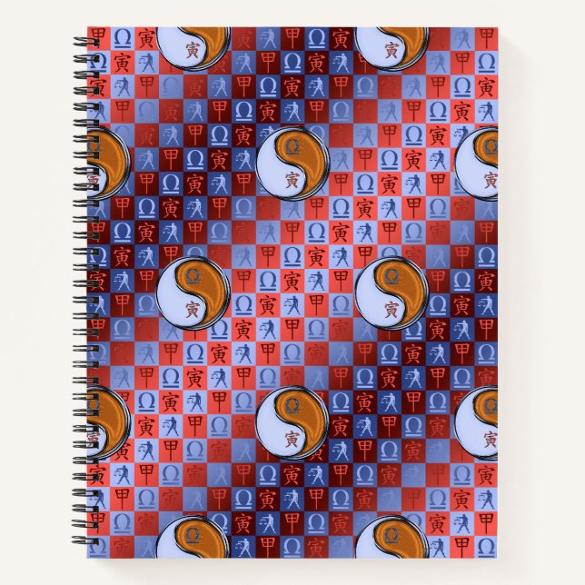 Cuaderno Libra & Tigre de Madera (Anverso)