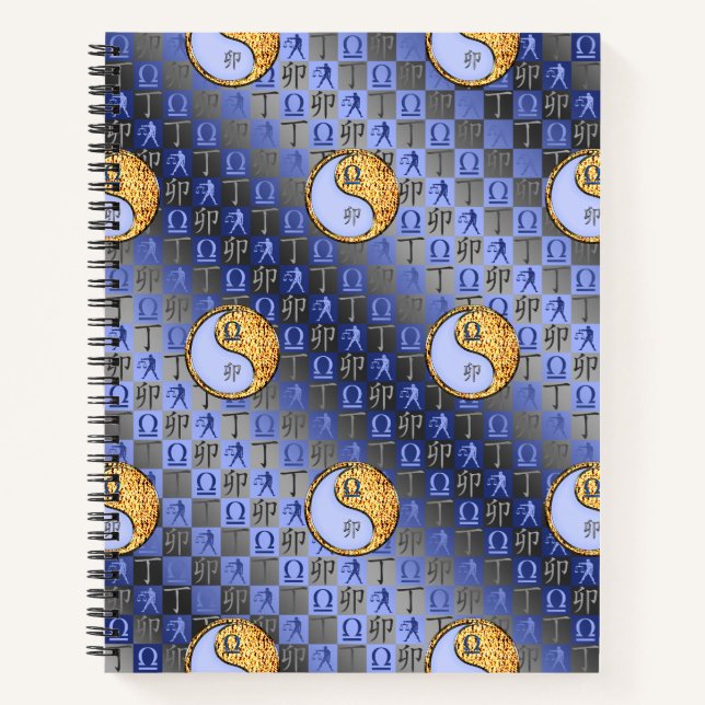 Cuaderno Libra y Conejo de Fuego (Anverso)
