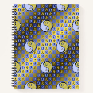 Cuaderno Libra y Dragón de Metal