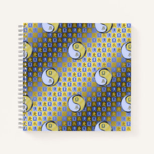 Cuaderno Libra y Dragón de Metal