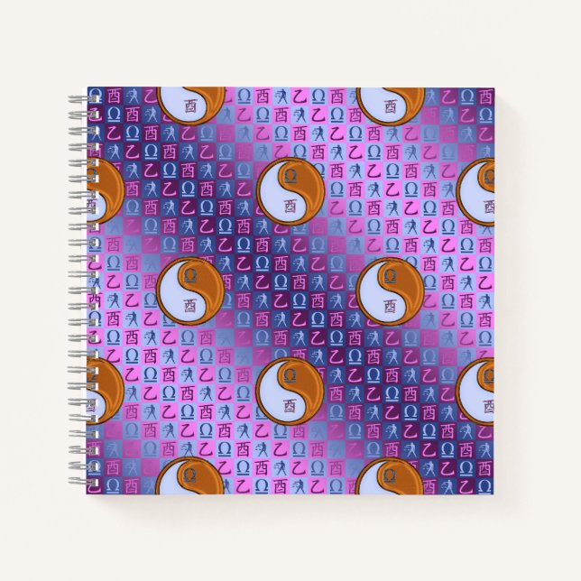 Cuaderno Libra y Gallo de Madera (Anverso)