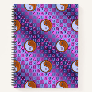 Cuaderno Libra y Gallo de Madera