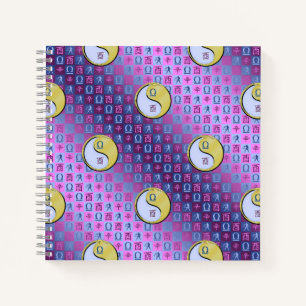 Cuaderno Libra y Gallo de Metal