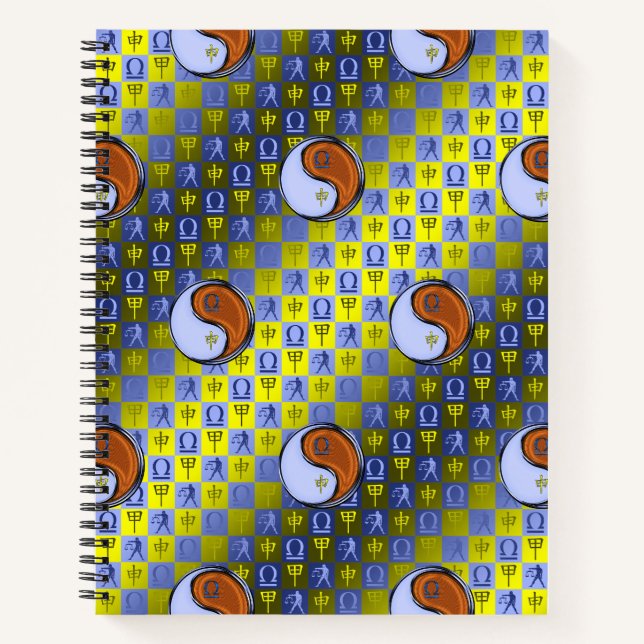 Cuaderno Libra y Mono de Madera (Anverso)