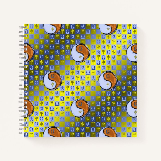 Cuaderno Libra y Mono de Madera (Anverso)