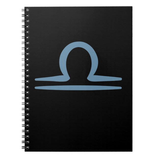 Cuaderno LIBRA Zodiaco Septiembre Octubre Cumpleaños Astrol (Frente)