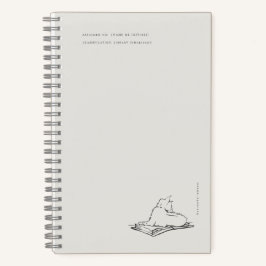 Cuaderno Library Cat- Naturalist Menagerie Archive