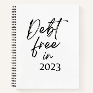 Cuaderno Libre de deuda en la independencia financiera de 2