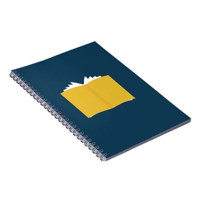 Cuaderno Libro Abierto Antiguo (Lado Derecho)