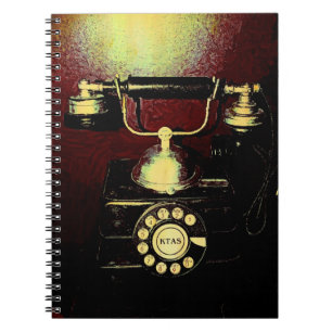 Cuaderno Libro antiguo del número de teléfono del teléfo