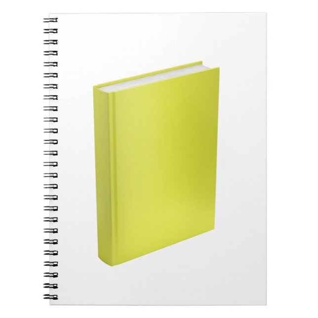 Cuaderno Libro con cubierta en blanco (Frente)