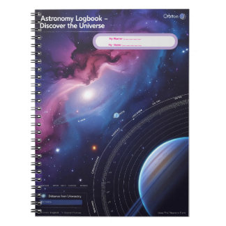 Cuaderno Libro de Astronomía - Descubre el universo