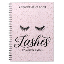 Libro de citas de Rubor Pink Lashes