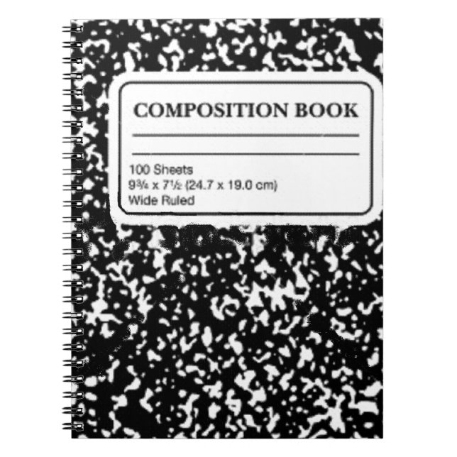 Cuaderno Libro de composición (Frente)