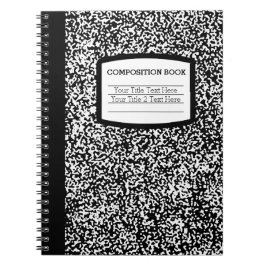 Cuaderno Libro de composición de personalizados Escuela/Pro
