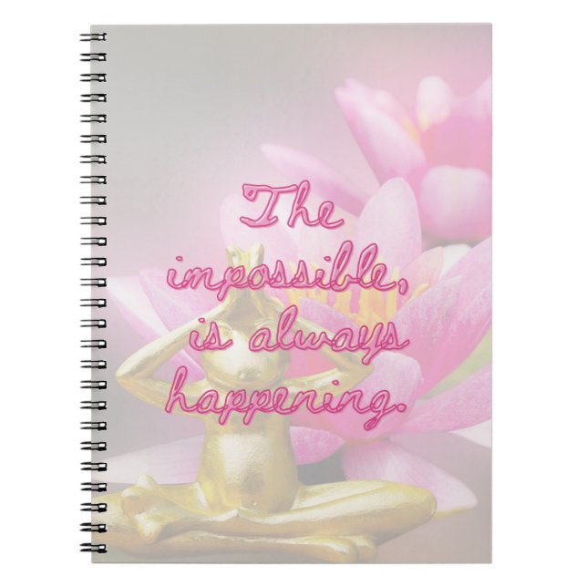 Cuaderno Libro de cotizaciones de BuddhaToday #1 (Frente)