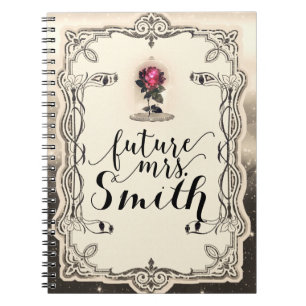 Cuaderno Libro de Cuentos Mágicos Encantados Rosa Roja Futu