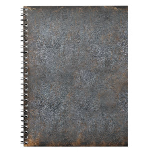Cuaderno Libro de cuero apenado antigüedad