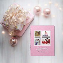 Cuaderno Libro de fotos de Pink Joyoux Noel