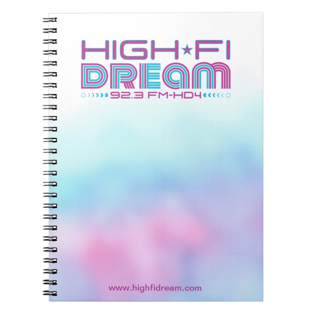 Cuaderno Libro de fotos de sueño HighFi (Frente)