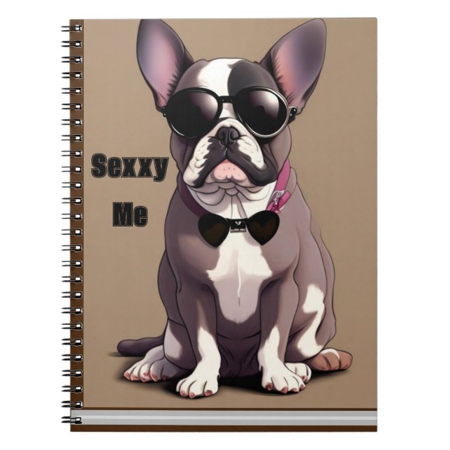 Cuaderno Libro de Frenchie (Frente)