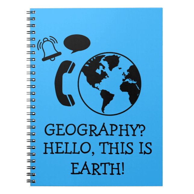 Cuaderno Libro de geografía divertida (Frente)