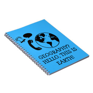 Cuaderno Libro de geografía divertida