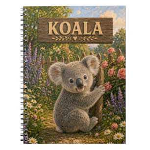 Cuaderno Libro de Historias de Bebé Koala Tierno Animales d