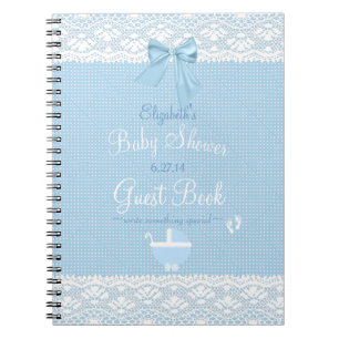 Cuaderno Libro de huésped bonito de Baby Shower del arco