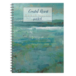 Cuaderno Libro de Invierno del Coastal Beach Vacation Renta