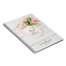 Libro de invitado para bodas de flores de primaver