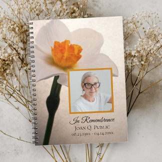 Cuaderno Libro de invitado sobre el funeral de la Primavera