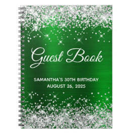 Cuaderno Libro de invitados de cumpleaños número 30 con bri