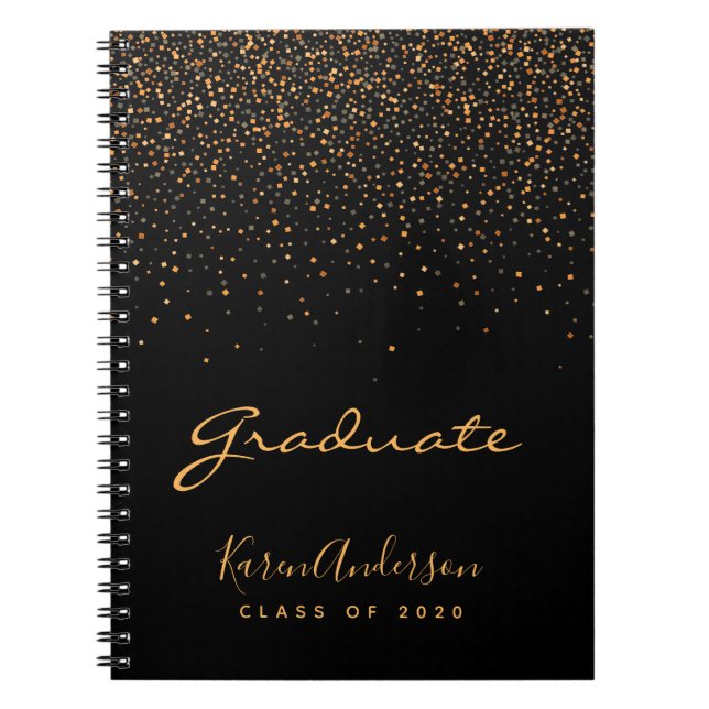 Cuaderno Libro de invitados Graduación de la fiesta de grad (Frente)