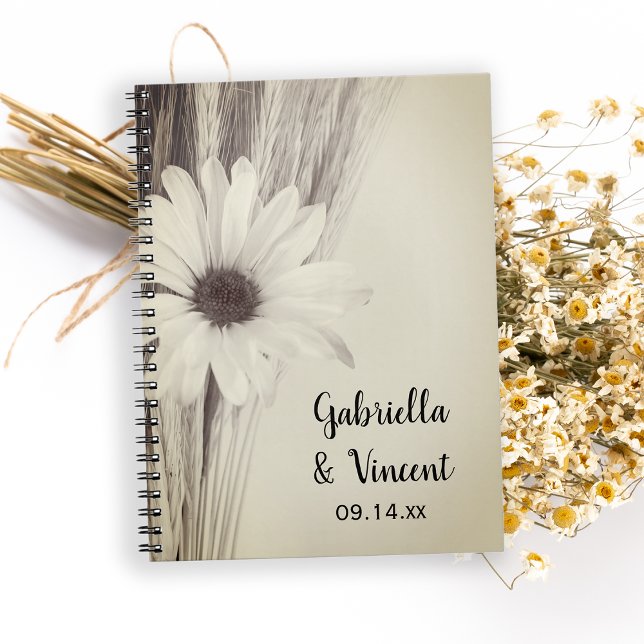 Cuaderno Libro de invitados para Bodas de la granja Daisy y (Subido por el creador)