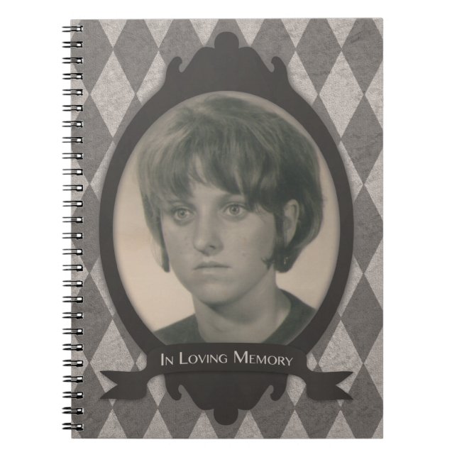 Cuaderno libro de invitados para servicios funerarios (Frente)