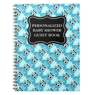 Cuaderno Libro de invitados sobre la ducha para bebés   Por