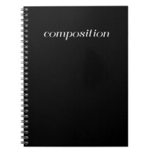 Libro de la composición - negro