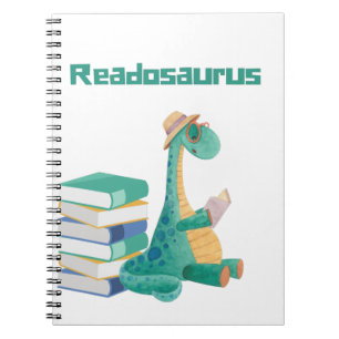 Cuaderno libro de lectura de readosaurus dinosaur T-Shirt