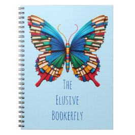 Cuaderno Libro de mariposa Bookerfly Fun Reader Regalo