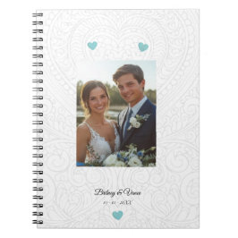 Cuaderno Libro de notas de boda