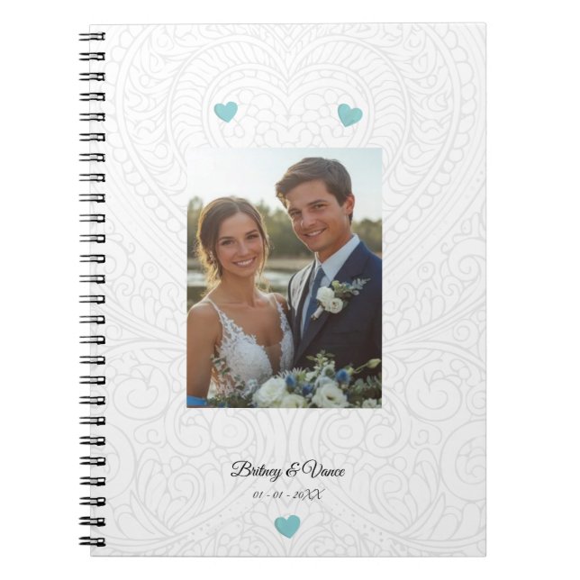 Cuaderno Libro de notas de boda (Frente)