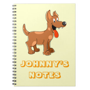 Cuaderno Libro de notas de Cute Cartoon Dog
