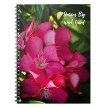 Libro de notas de diseño de flores