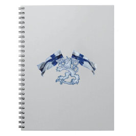 Cuaderno Libro de notas de Escudos finlandés