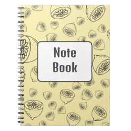 Cuaderno Libro de notas de flor de fruta